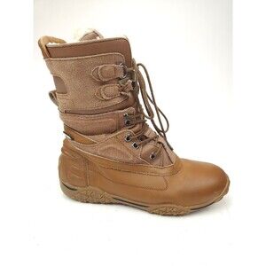 Pajar 963 Winter Boots Women's US size 9-9.5 Mid Calf Leather Waterproof Brown